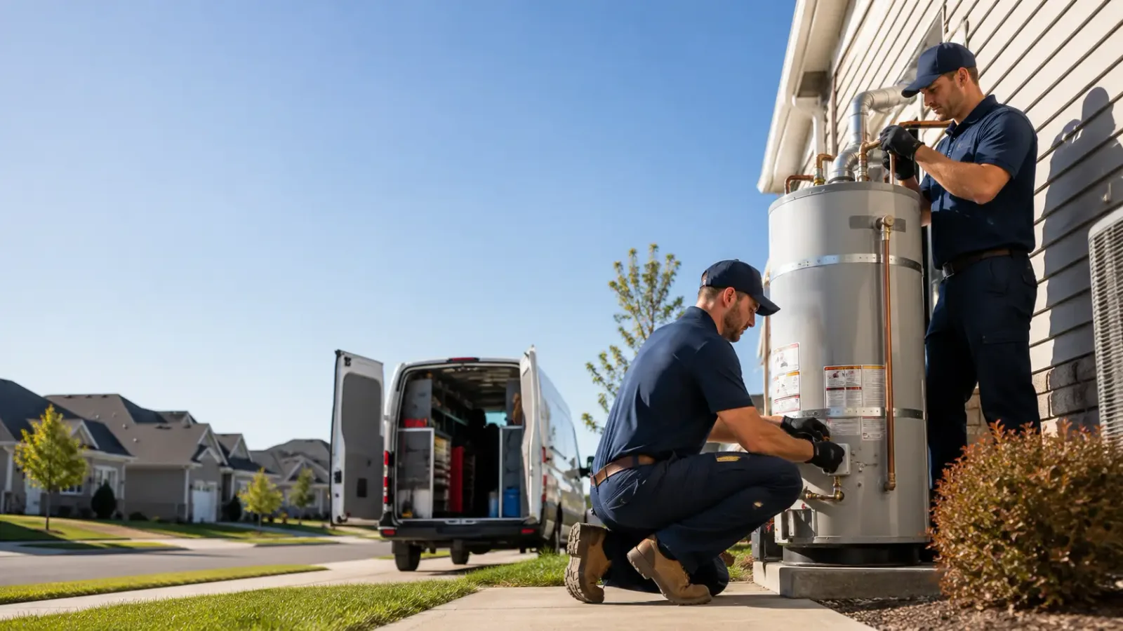 Water Heater Installation in Versailles, IN